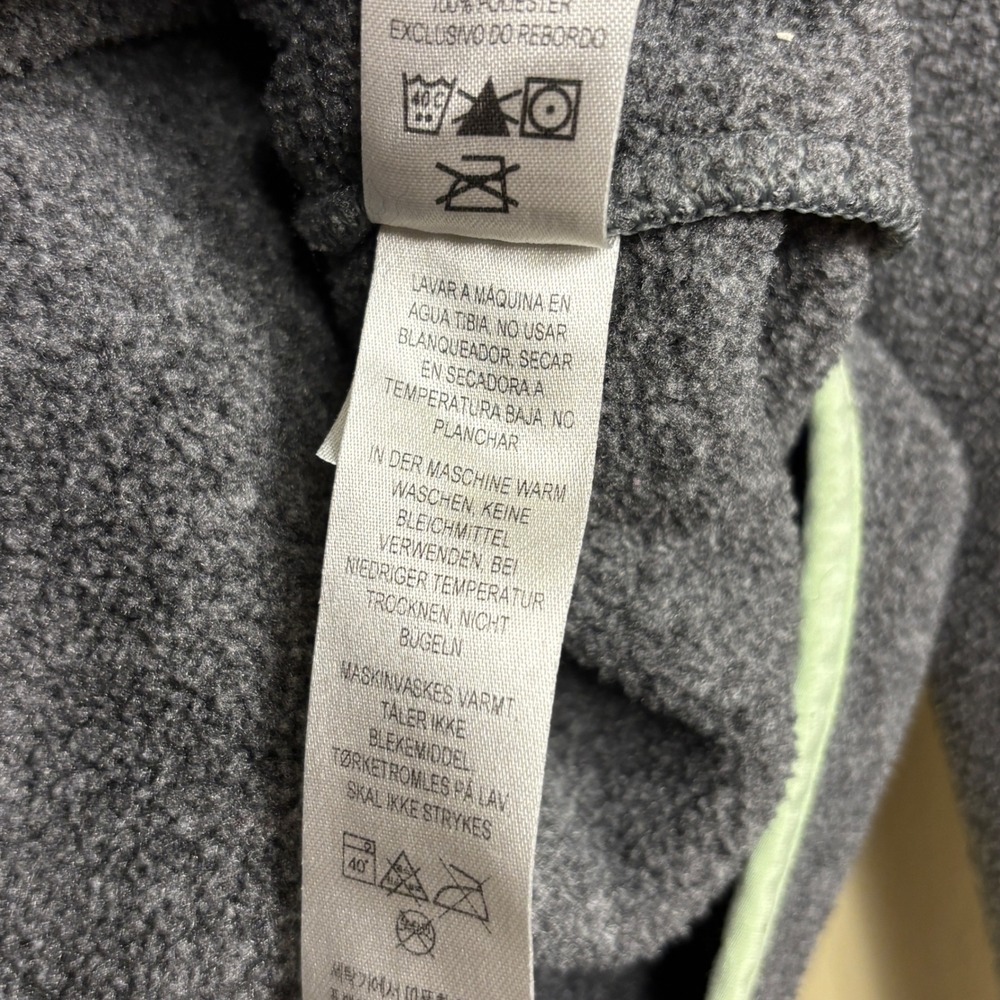 PATAGONIA Lightweight Synchilla Snap-T Pullover Nickel Grey Men Small Fleece - Picture 10 of 11